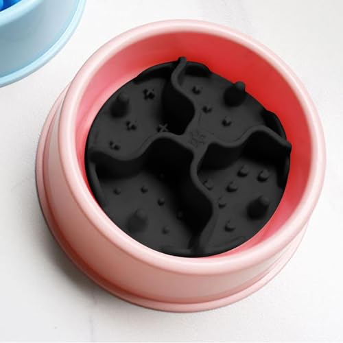 Leckmatte für Haustiere, Leckmatte für Hunde – Licky Slow Food Hundekissen mit Saugnapf – Langsame Futtermatte für glücklichen Spaß, Matte