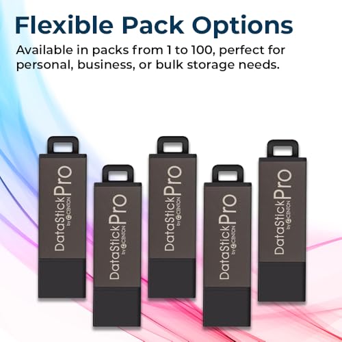 Image of Centon DataStick Pro USB 2.0 Flash Drive 4GB x 3, Grey (S1-U2P1-4G-3)