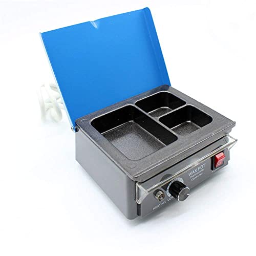 Olla de cera analógica dental con control de temperatura analógico para laboratorio 8