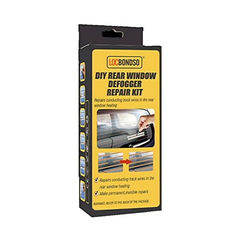 runnerequipment DIY Rear Window Defogger Repair Kit, Electrically Conductive Rear Window Defogger Tab Adhesive, Single Unit Cover