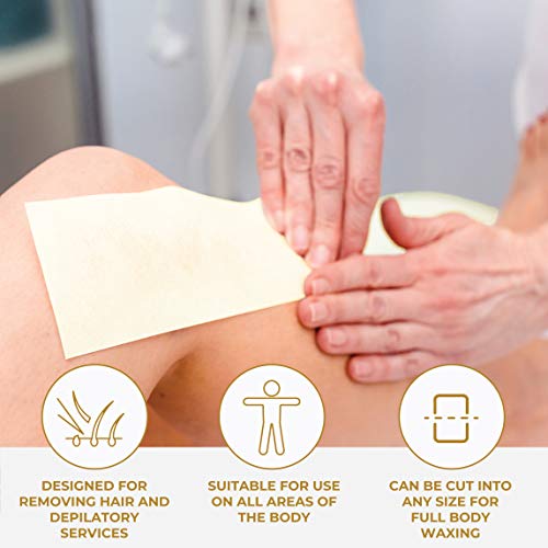 Forpro Professional Collection Natural Muslin Epilating Roll, Tear-Resistant, For Hair Removal, 3.25” W X 40 Yds #TOP5