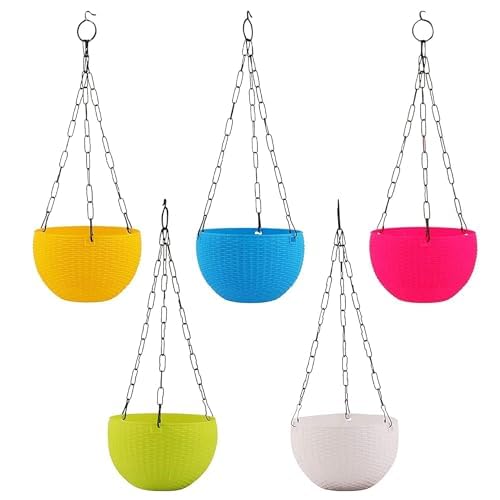 See full amazon price history chart for Multicolor Round Plastic Woven Flower Hanging Planter/Flower Hanging Pot for Garden, Indoor Outdoor Hanging Flower Plant Pot with Hanging Chain. (Set of 2) Multicolor Round Plastic Woven Flower Hanging Planter/Flower Hanging Pot for Garden, Indoor Outdoor Hanging Flower Plant Pot with Hanging Chain. (Set of 2) (B0CNN4QQ4J) Amazon Price History, Amazon Price Tracker