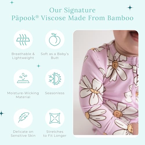 Image of Posh Peanut Convertible Baby Sleepers - Footless Baby Pajamas with 2 Way Zipper for Easy Diaper Changes