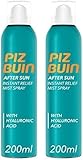 PIZ BUIN After Sun Spray Corporal con Ácido Hialurónico, con Efecto Calmante y Refrescante, 200 ml (Paquete de 2)