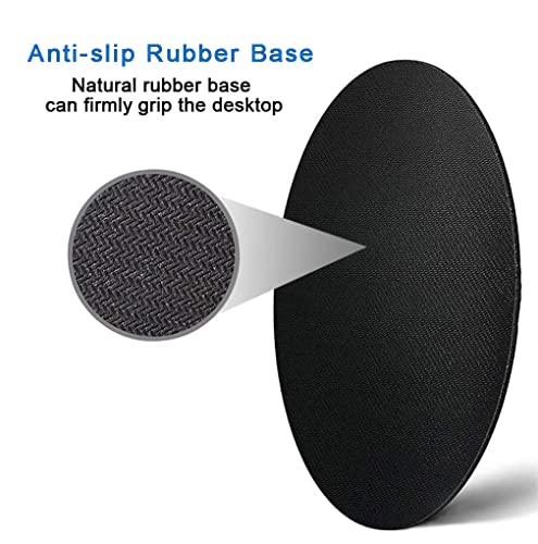 Dooke Mouse Pad, Round Personalized Computer Mouse Pads With Purple Marble Design, Washable Mouse Mat With Lycra Cloth, Gaming Office Home Non-Slip Rubber Base Mousepad #TOP3