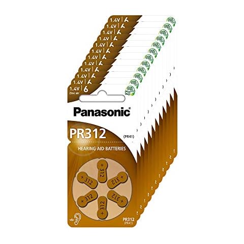 Panasonic PR312 Zink-Luft-Batterien für Hörgeräte Cover