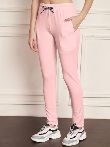 Image of DTR FASHION Polyester Blend Front Taped Tracksuit | Night Wear Suit For Women