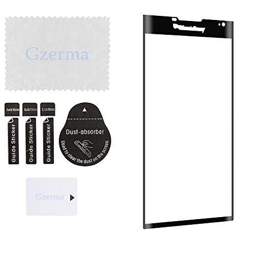 Gzerma for BlackBerry Priv Screen Protector Tempered Glass, 3D Full Cover, Curved Edge-to-Edge, 9H Hardness, Hign Definition Clear Protective Screen Cover for BlackBerry Priv STV100-1/3 / 4, Black