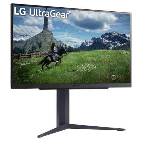 Image of LG 27GS85Q Ultragear Gaming Monitor, 27 inch, QHD, 2560 x 1440, Nano IPS, 1ms (GtG), 180Hz, NVIDIA G-SYNC Compatible, AMD FreeSync, HDR 400, Tilt /Height /Pivot Stand, HDMI, DP, HP Out, Black