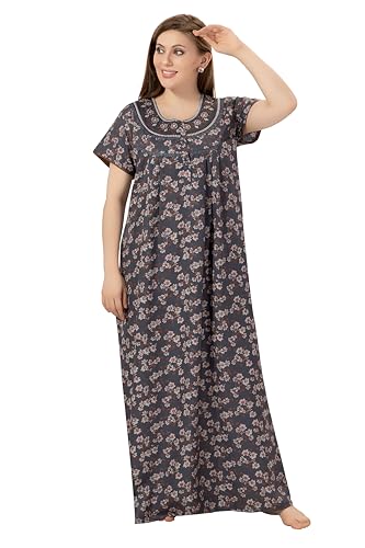 Image of Soulemo Women's Alpine Blended Printed Nighty 1635