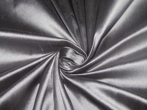 Soie Dupion pure couleur nuage 137cm pour robe de mariée et rideaux
