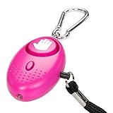 tiiwee Alarma Personal - 130dB Alarma de Pnico con la proteccin de antorcha  Seguridad contra violaciones - Defensa Personal