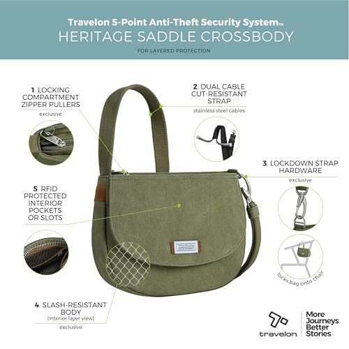 Travelon Anti-Theft Heritage Saddle Crossbody3