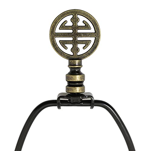 Dgbrsm LFINIAL-55-AB1 Brass Lamp Finial Oriental Lamp Shade Finial thumb #2