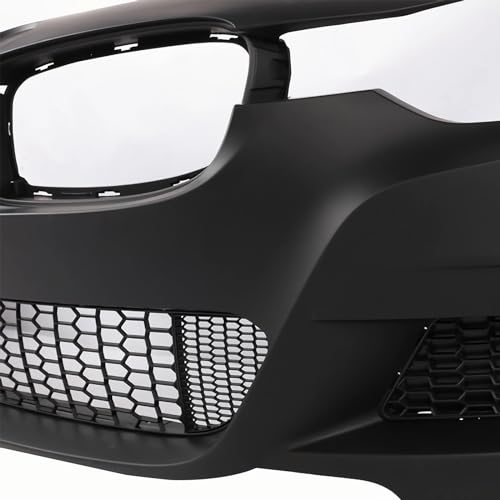 PENSUN Mtech Style Front Bumper Fits for 2012-2018 BMW F30 F31 3 Series Sedan Wagon W/PDC Holes W/Fog Lights (W/O PDC Holes W/Fog Lights) - Thumbnail 6