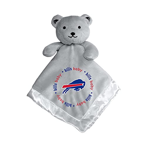 Image of MasterPieces - NFL Baby Security Blanket, Bear Snuggle Toy for Newborn Boy Girl Unisex, Stuffed Animal, Officially Licensed Buffalo Bills Football