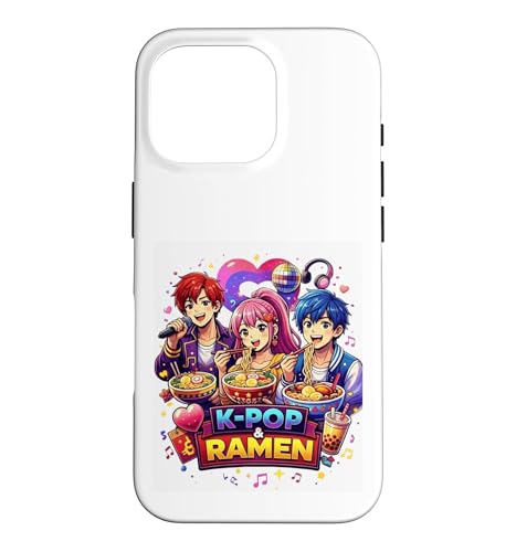 K-POP&���[���� - �ʔ����Ă��킢���A�j���X�^�C���̃t�[�h�~���[�W�b�N �X�}�z�P�[�X iPhone 16 Pro �p