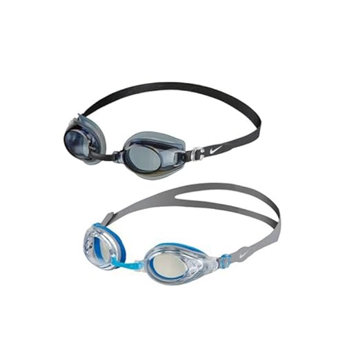Nike Swim Goggles 2-Pack Hydroblast Progressor New Nesspka4-401 #TOP22