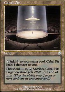 Codice set: ODY Magic: The Gathering - Cabal Pit - Fossa della Cabala - Odyssey