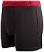 B.U.M. Equipment Boys’ Underwear – 3 Pack Performance Boxer Briefs (Size: 8-18), Size 8-10, Charcoal/Red/Black