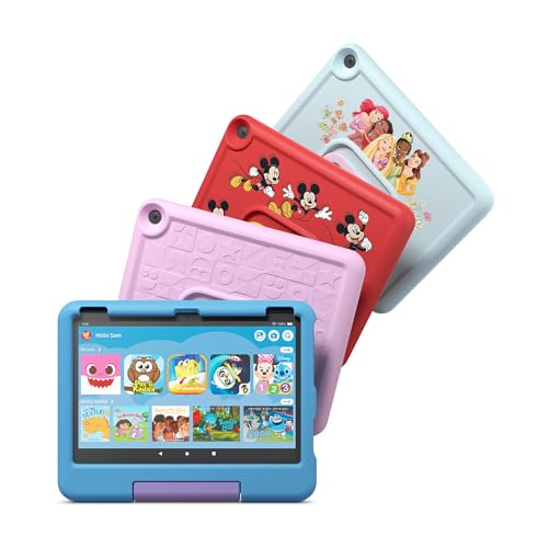 Image of Amazon Kid-Proof Case for Fire HD 10 tablet (Only compatible with 13th generation tablet, 2023 release) - Blue