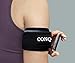 Diabetes Arm Band for Insulin Pod Protection - Steady, Breathable & Comfortable Diabetic Sensor Armband for Omnipod, Dexcom, Freestyle Libre - Ideal for Active Lifestyles (Black, M)