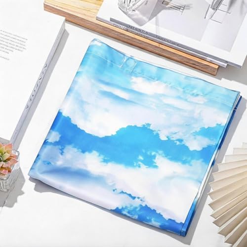 2pcs Fluorescent Light Covers - Light Covers for Ceiling Lights Classroom Magnetic Light Filters for Office Home Hospitals 4 x 2 Feet (Cloud) - 5
