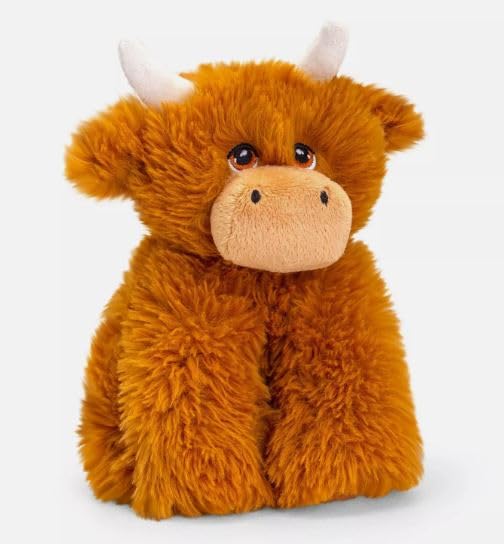 Keel Toys - Keeleco - 35cm Highland Cow Plush Soft Toy