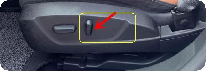 Front Power Seat Switch Knob,Intended for 2011-2023 Buick Chevrolet GMC (Black)
