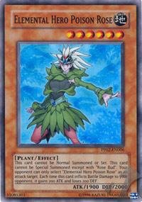 Yu-Gi-Oh! - Elemental Hero Poison Rose (PP02-EN006) - Premium Pack 2 - Unlimited Edition - Super Rare