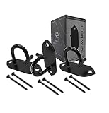 GrayRock Resistance Band Wall Hooks, Workout Wall Mount Anchors, Ceiling Mounted Hook Exercise Stati
