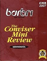 The Conviser Mini Review Minnesota (Barbri Bar Review) 0314173854 Book Cover