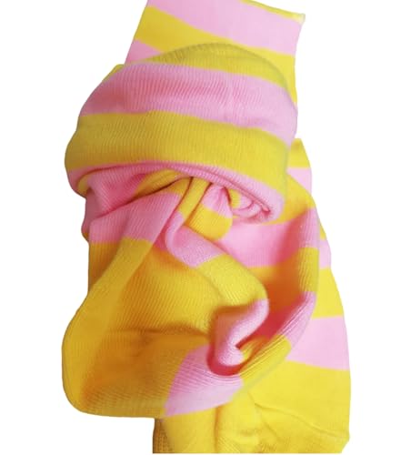 Image of Striped Knee High Socks for Women Outdoor Sport Athletic Stripe Casual Tube Socks