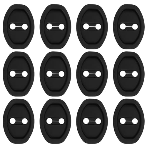 Fundas protectoras de silicona ULTECHNOVO para pestillos de puertas de coche