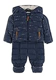 ab Gr. 80 ohne Füße Kanz Baby - Jungen Schneeanzug m. Kapuze, Mehrfarbig (Allover 0003), Gr. 74