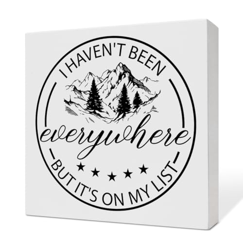 Its On My Travel Decor Sign