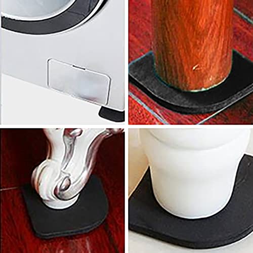 Premium Schwingungsdämpfer Antirutsch Pads,4 Stück Universal Vibrationsdämpfer mit Gummiunterlage und Waschmaschine Antivibrationsmatte,Anti Vibration Füße Dämpfer,für Waschmaschinen und Trockner