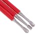 Sharplace 3 Piezas Herramienta de Cuero Repujado Herramienta de Modelado DIY Manualidad...