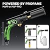 KOACKL 2 PCS Powerful Propane Torch Head, Campfire Starter, Charcoal Lighter, Welding Torch Head for Searing Steak, Soldering, Brazing, Stripping Paint(Tank Not Included) #1