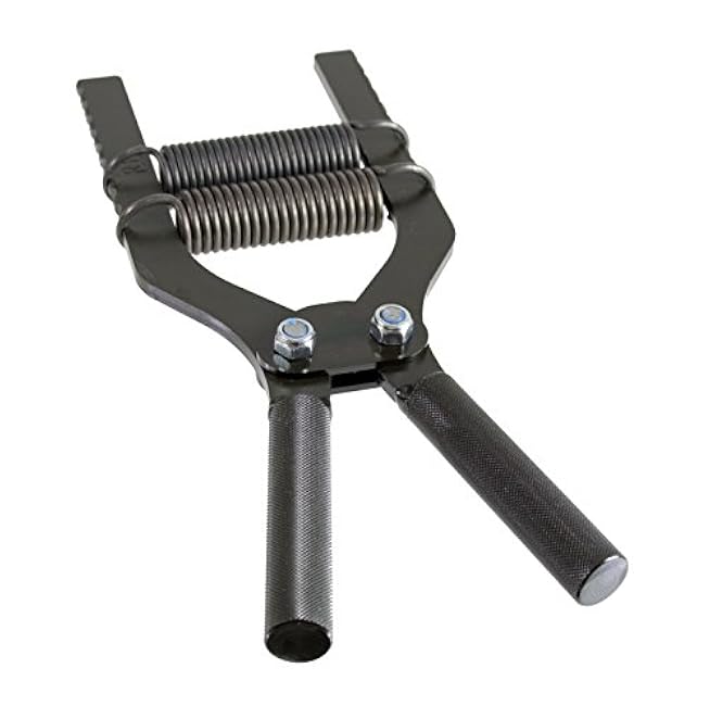 Robert Baraban Black Adjustable Hand Gripper 50/500lbs Resistance
