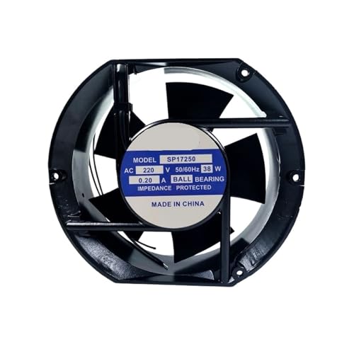 Ventilateur axial 17251 SP17250 AC 220V 38W pour refroidissement industriel JF145-2