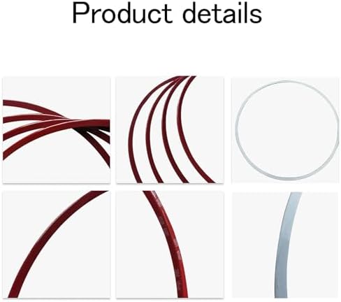 Gold Aluminum Alloy One-Piece Wheel Protection Ring, Self-Adhesive & Easy to Install, 21in, Fits Multiple Models, Durable Wheel Guard, Effective Scratch & Damage Protection