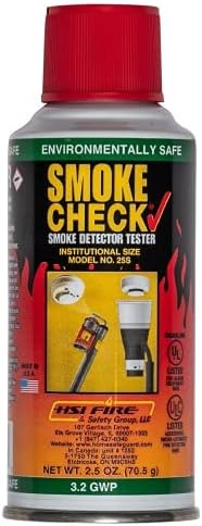 Home Safeguard 25S 2.5 oz Detector de humo Tester Spray