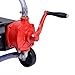 Goplus Portable Oil Drain Pan with Pump 17 Gallon Low Profile Oil Change Pan for Truck Car with 8' Hose, Black