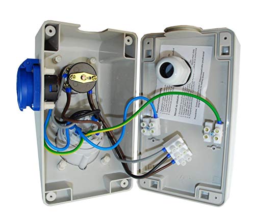 Corriente interrumpible – Distribuidor de corriente (1 xcee 16 A + 1 x 230 V/16 A verdrahtet