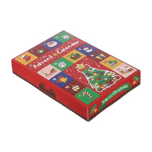 VORCOOL �N���X�}�X�A�h�x���g�J�����_�[�{�b�N�X5���� 24�}�X�l�߂���L�����f�B�[�ƃX�i�b�N�p�����g���[�g�P�[�X �Ƒ��y���ރz���f