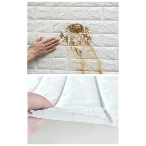 Paneles de pared 3D autoadhesivos lavables y acolchados para proteger dormitorios infantiles 5
