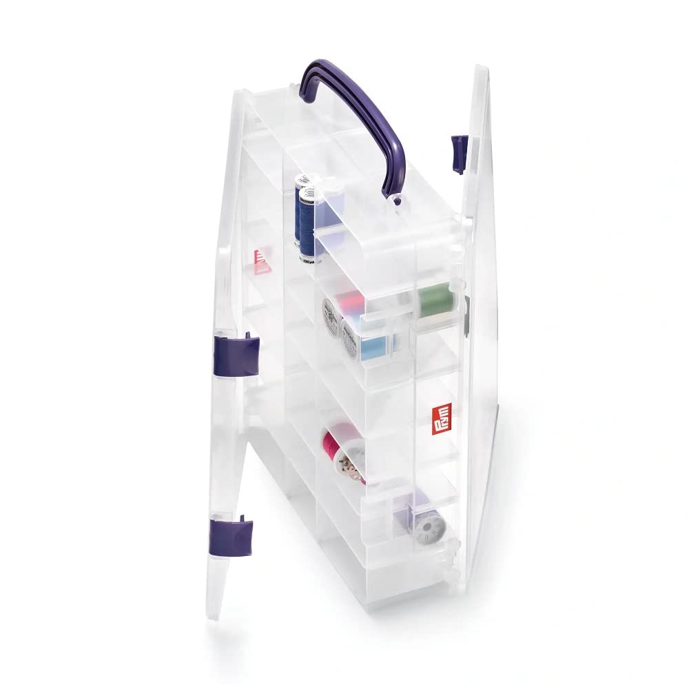 Prym Giorgetti Strass Thread Reel Box x 1 Bandana, Clear, One Size, 26.1 x 26.1 x 8.2 cm - Image 2