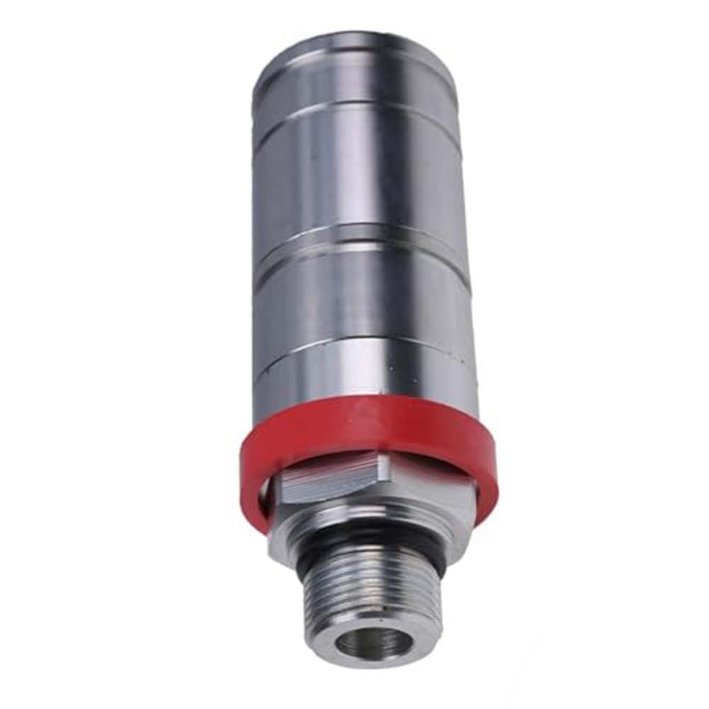 EasyByMall Acoplador rápido hidráulico hembra AL221083 para 6100 6400 7430 4039T 4045D, conector de acero con rosca M22x1.5