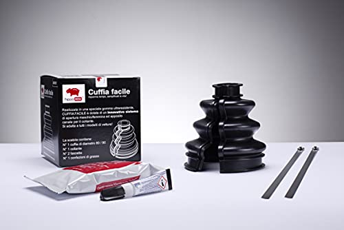 Easyboot hippored 1 Piece - kit Split cv Boot (90mm) by HIPPO RED - Used condition - US$42.64